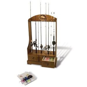 Rod Reel and Tackle Stand - Downloadable Plan alt 0
